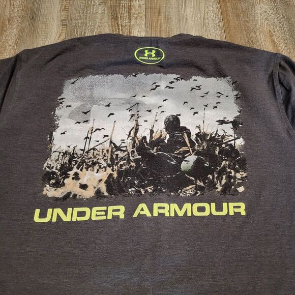 Under Armour Other - Under Armour Heat Gear Loose Fit Military Graphic Tee Shirt Men's Size XL